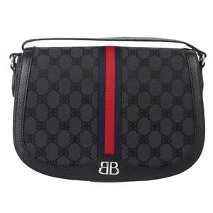 ❌ SOLD ❌ BALENCIAGA x GUCCI Hacker Project BB Supreme Monogram Shoulder Bag!